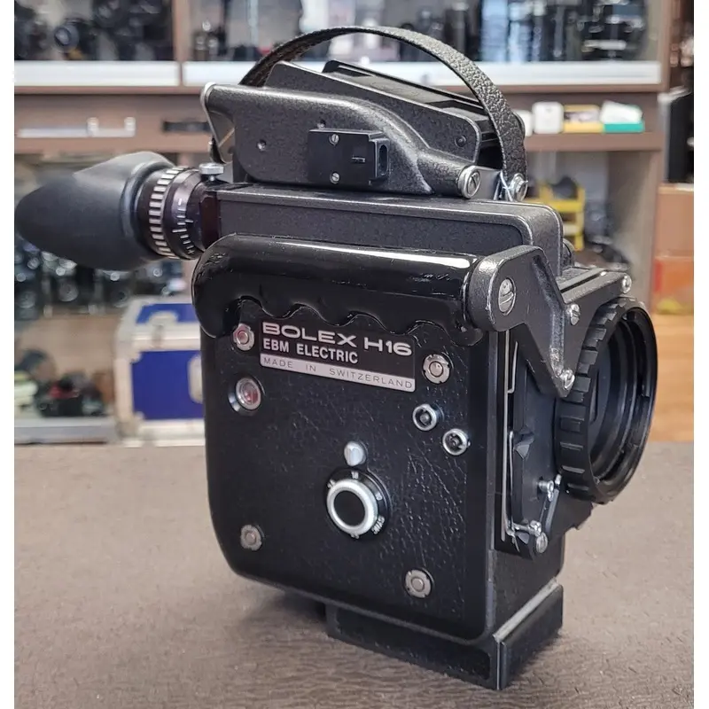 Bolex EBM 16mm Camera with 13x viewfinder S# 308969 (New)