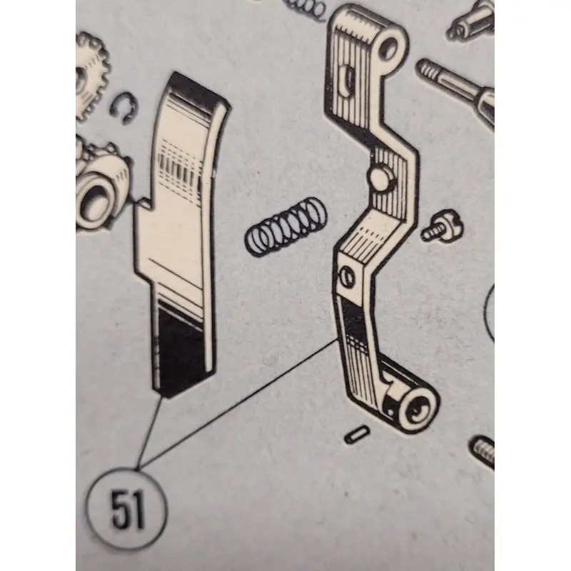 Bolex H16 Pressure Pad Spring