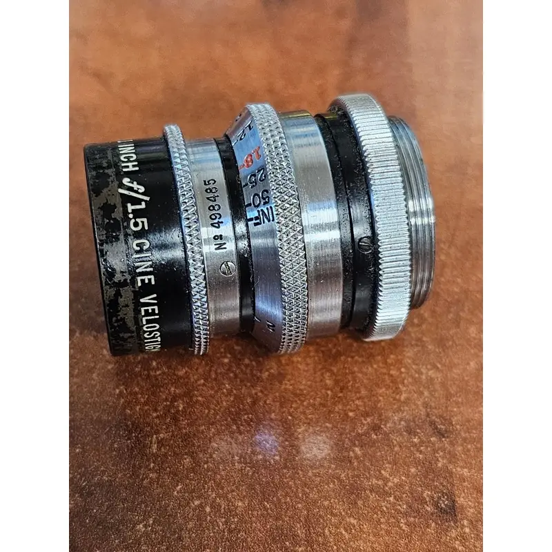 Wollensak Cine Velostigmat 25mm 1" f1.5 C mount lens S# 498485