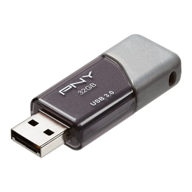 PNY 32GB Elite Turbo Attach 3 USB 3.2 Flash Drive