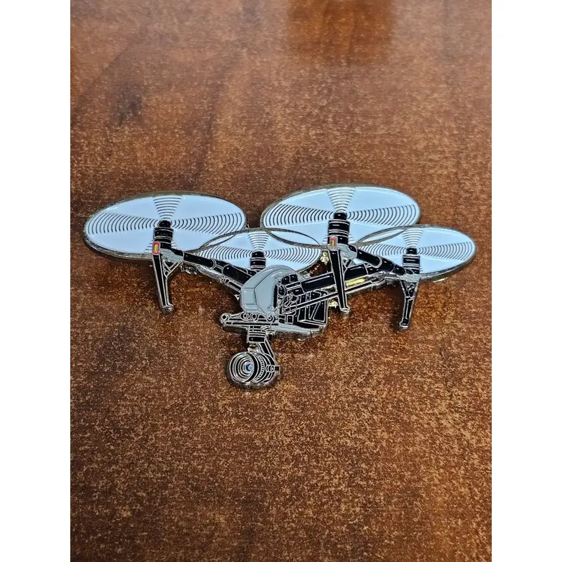 Drone Enamel Lapel Pin