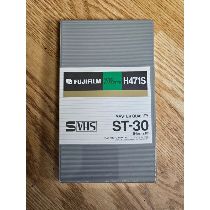 Fuji Fujifilm ST-30 H471S Master Quality VHS Tape