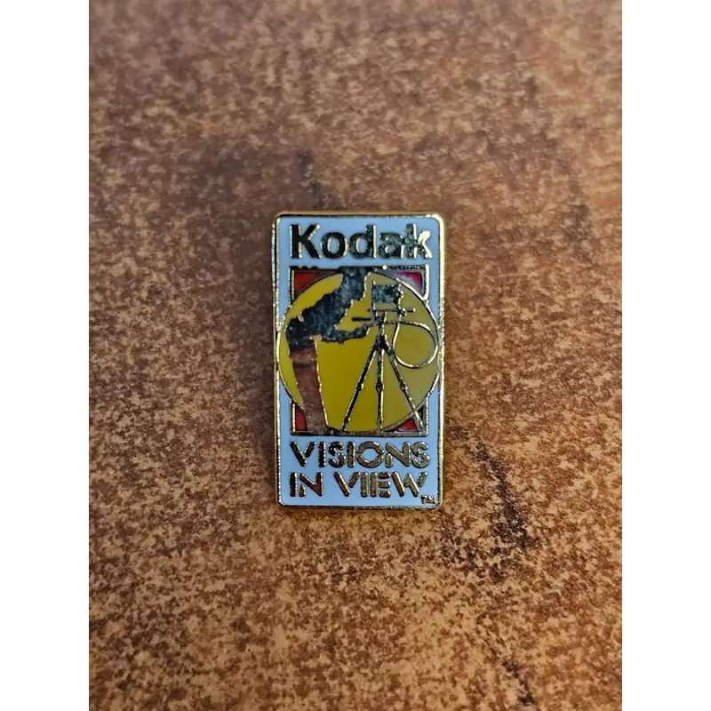Kodak Visions In View Enamel Lapel Pin