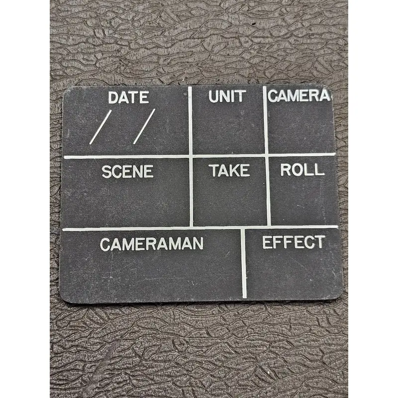 Pocket Size Chalk Insert Slate 4"x5" ( Used )