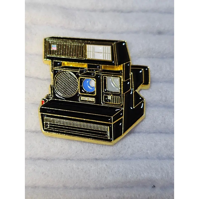 Polaroid Enamel Lapel Pin
