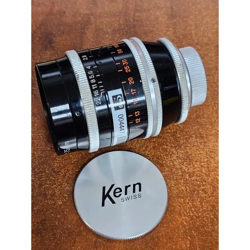 Switar 75mm f1.9 C-Mount Lens S# 1062347