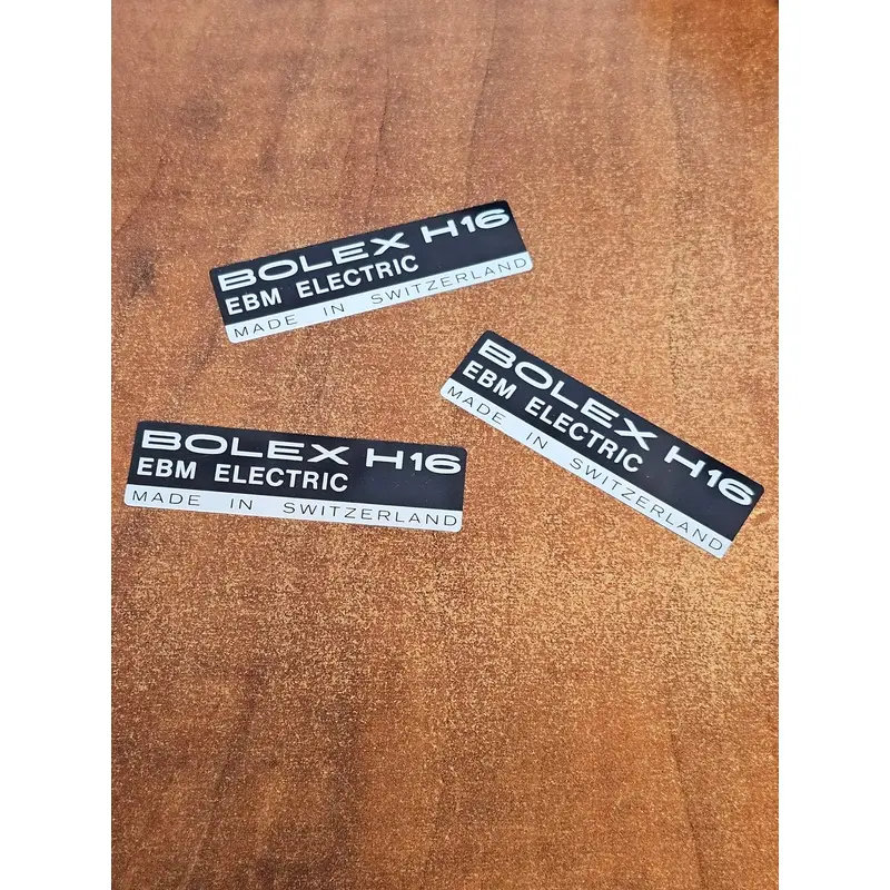 Bolex H16 EBM Logo Plate  BC 2699