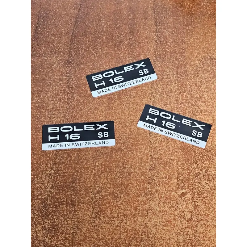 Bolex H16 SB Logo Plate  BC 3699