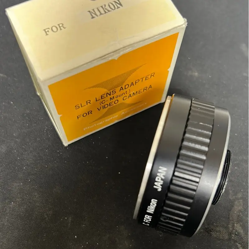 C-Mount to Nikon lens Adapter