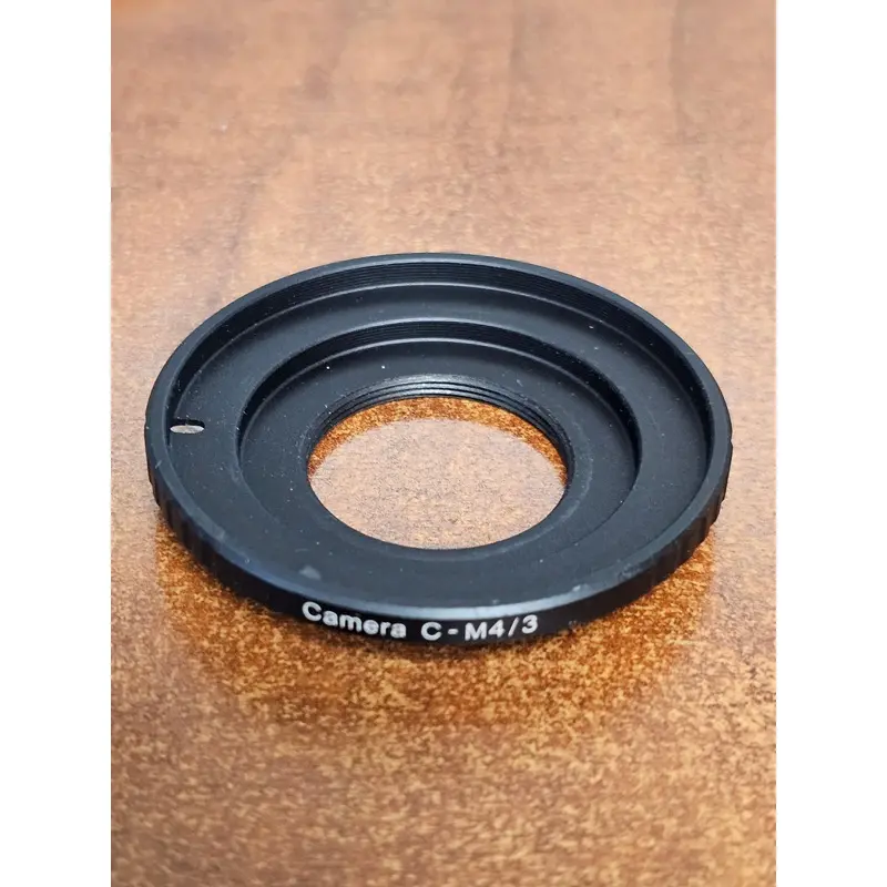 C-Mount to MFT Micro 4/3 Mount Adapter
