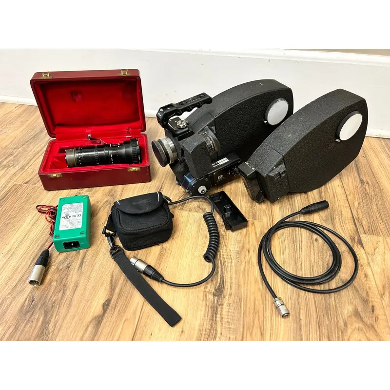 Eclair ACL Camera Package S# C10525 with 2x400' Magazines & Angenieux 12-120mm Zoom lens