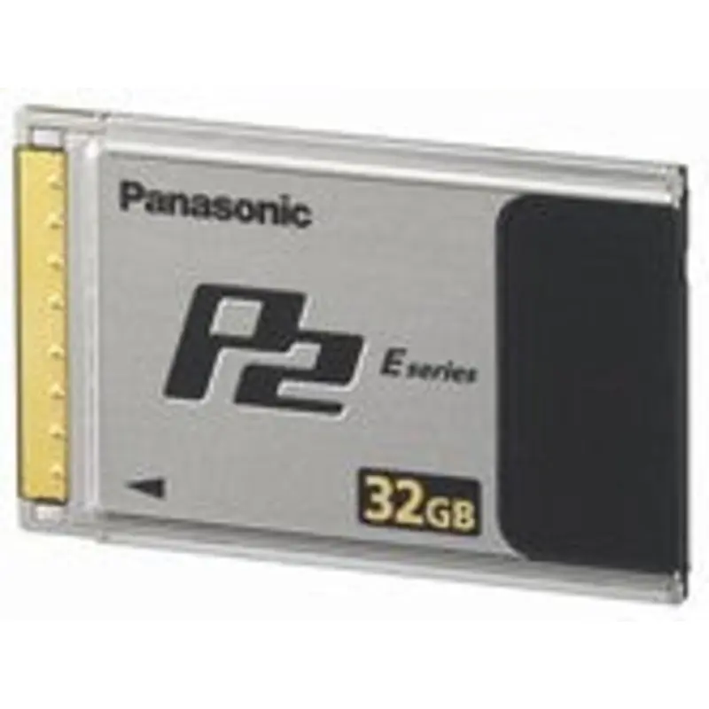 Panasonic 32GB E-Series P2 Card ( AJ-P2E032XG ) S# AOR12F0654
