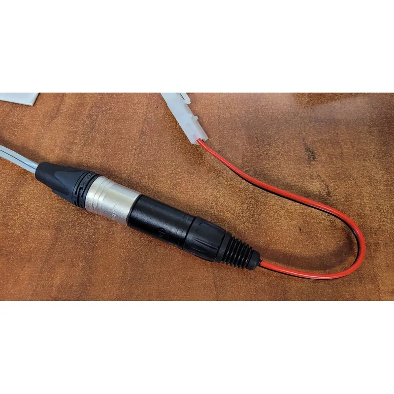 Charging Adapter cable - 4-Pin XLR Female- Tamiya