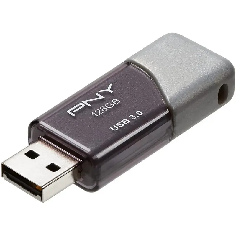 PNY 128GB Elite Turbo Attach 3 USB 3.2 Flash Drive