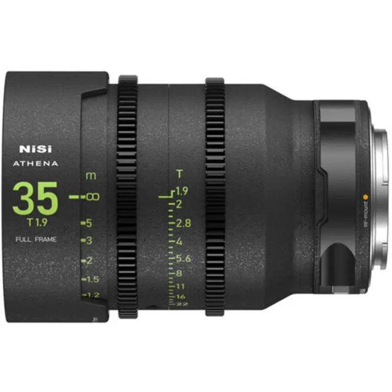 NiSi ATHENA 35mm T1.9 Full Frame Cinema Lens (PL Mount/FF)