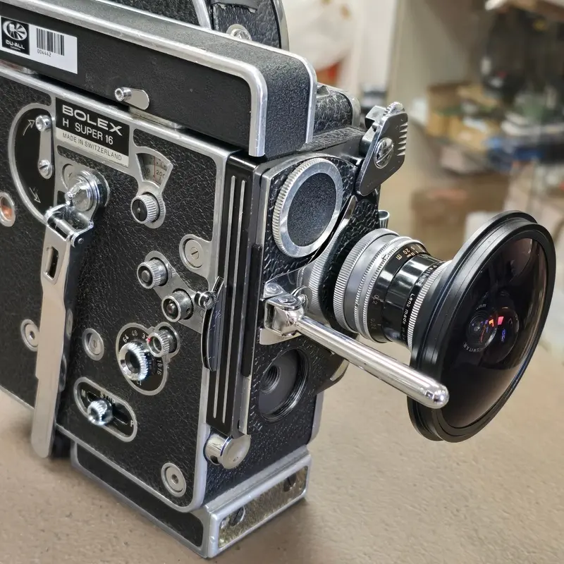 Super Fisheye 4.5mm Lens Attachment for Switar 16mm