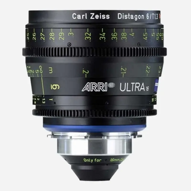 ARRI Ultra16 8mm T1.3 Prime Lens PL Mount