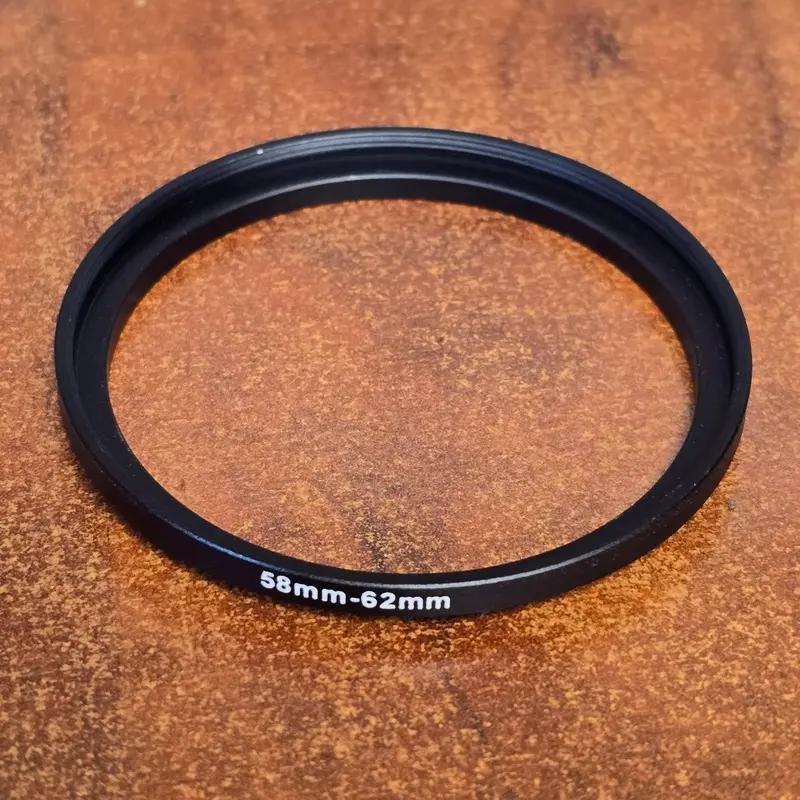 58mm-62mm Step up Ring Adapter