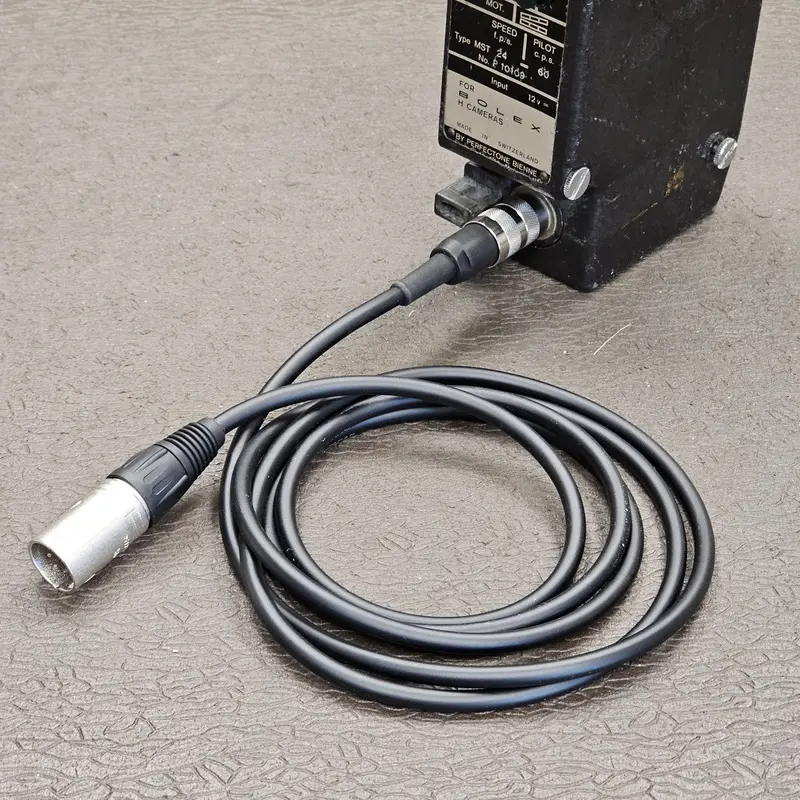 Bolex 7-Pin Female Tuchel - 4-Pin XLR Male Power cable