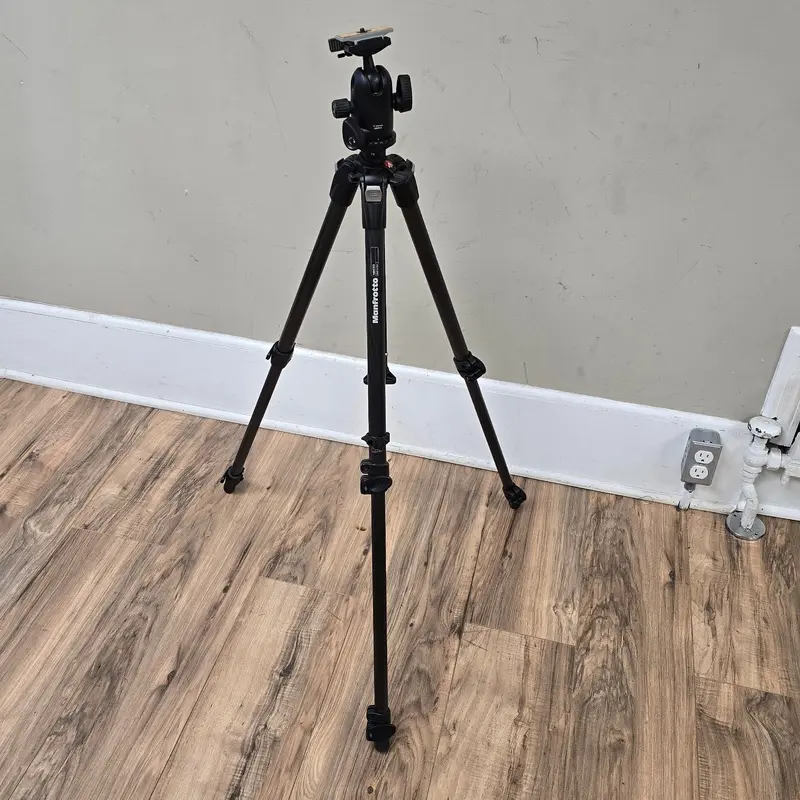 Manfrotto 190CX3 Carbon Fiber Legs with Manfrotto 498RC2 Ball Head