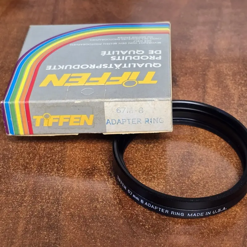 Tiffen 52M-8 Series 8 Adapter Ring with Retaining Ring