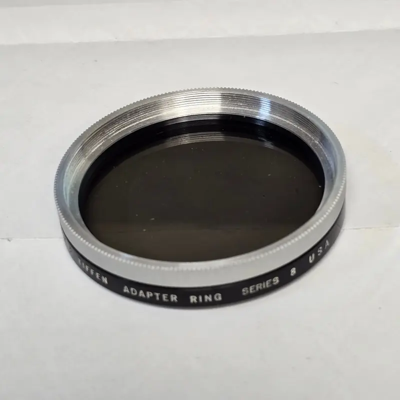 Tiffen Series 8 Polarizer Filter with Series 8 Adapter Ring & Retaining Ring