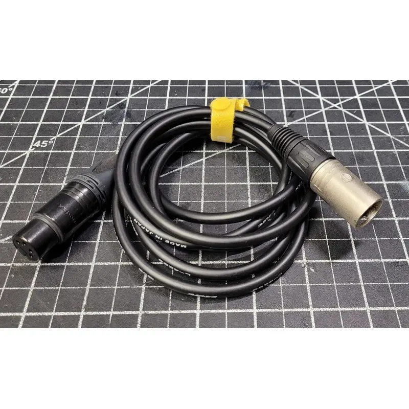 4-Pin XLR - 4-PIN XLR Power Cable 6' Male to Female