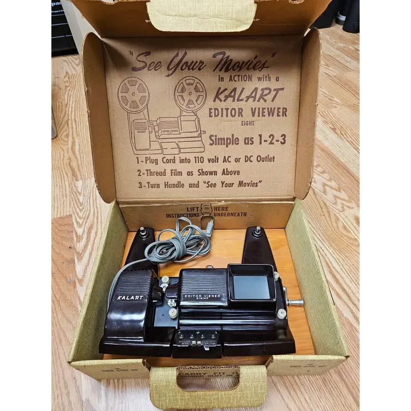 Kalart Editor Viewer Eight Model EV-8 DS