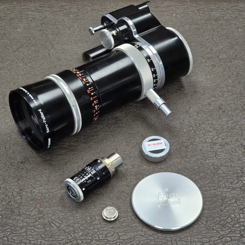 Kern Vario-Switar 18-86mm EE f/2.5 H16 RX C-Mount Zoom Lens S# 1055996