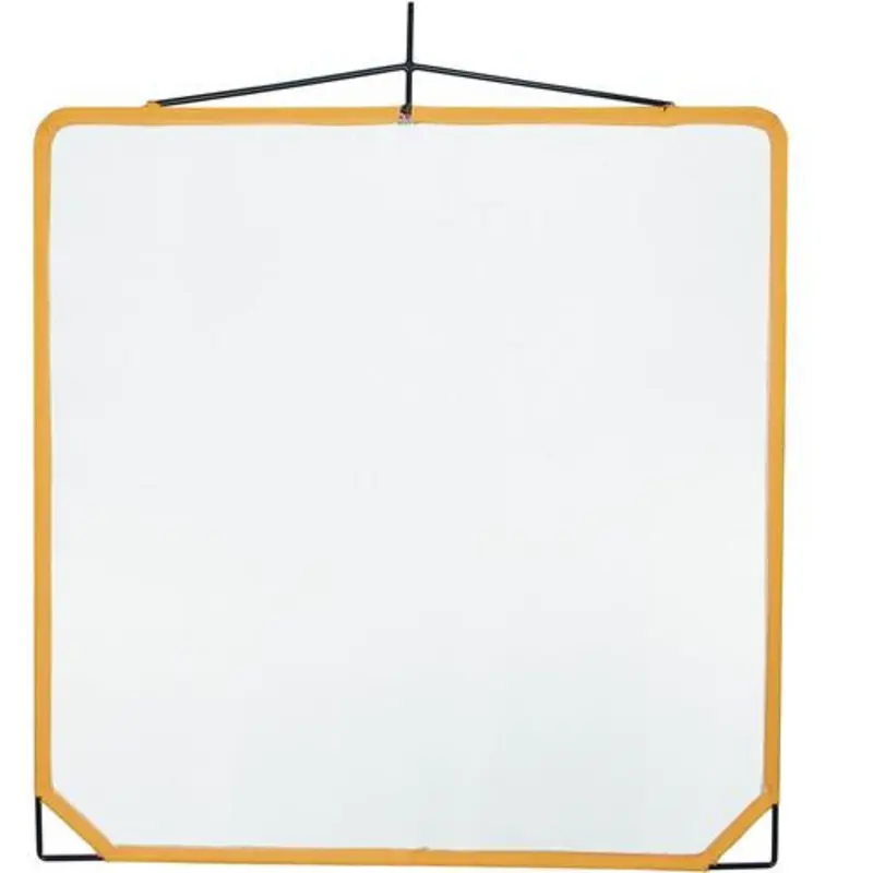 Matthews White Artificial Silk 4x4'
