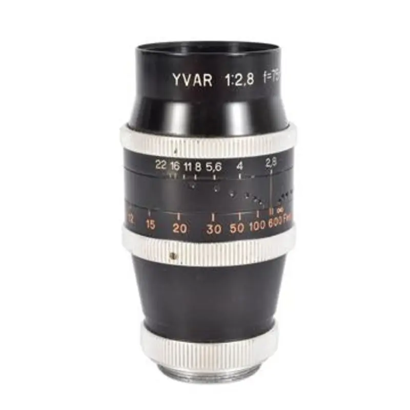 Yvar 75mm T2.8 C-Mount