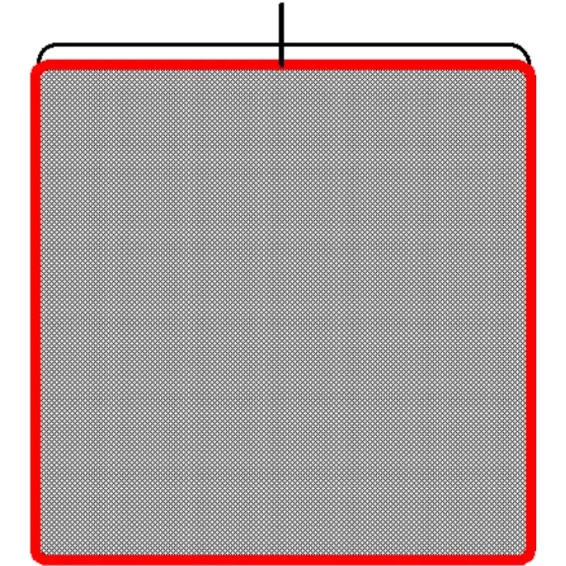 Matthews Black Double Scrim 4x4'