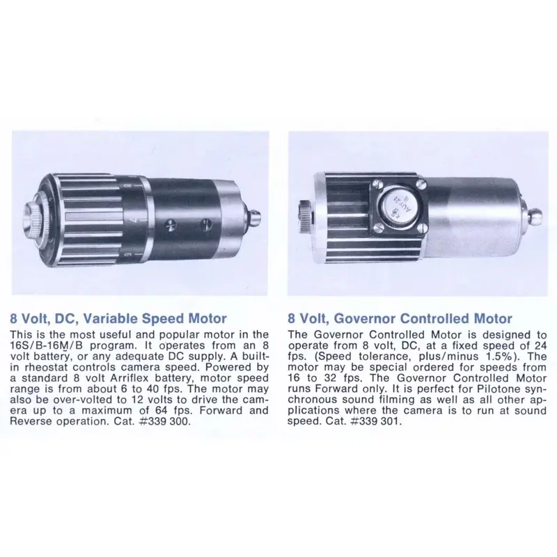 ARRI Variable/Constant Speed Motor for 16S/M