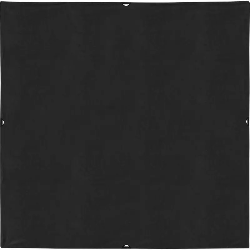6x6 Black Solid