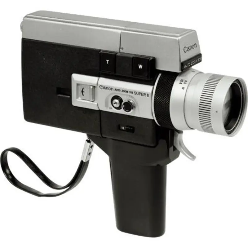 Canon 518 Auto Zoom SUper 8mm Camera with Original Case