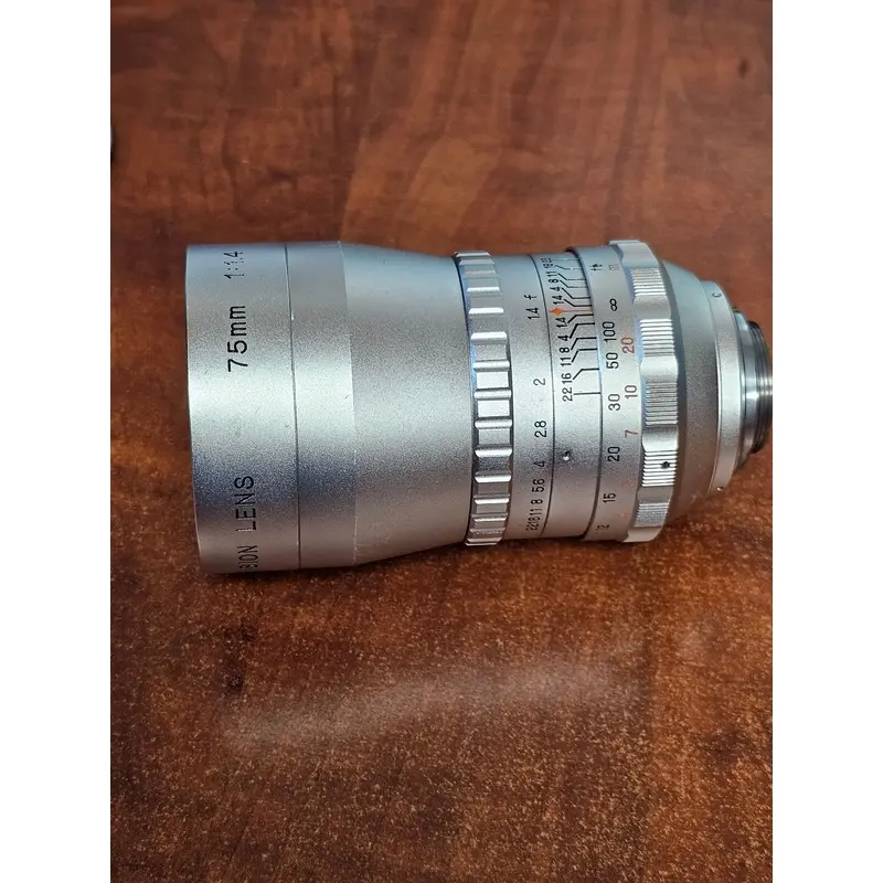 Cosmicar Television 75mm f/1.4 C-Mount S# 13550