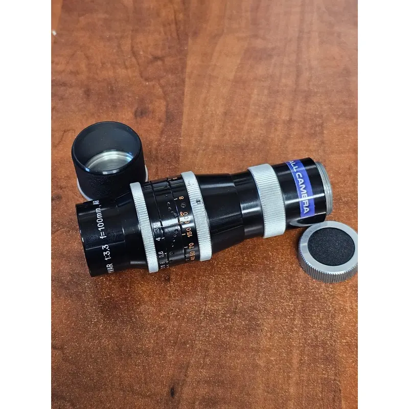 YVAR 100mm f/3.3 AR C-Mount lens S# 444651