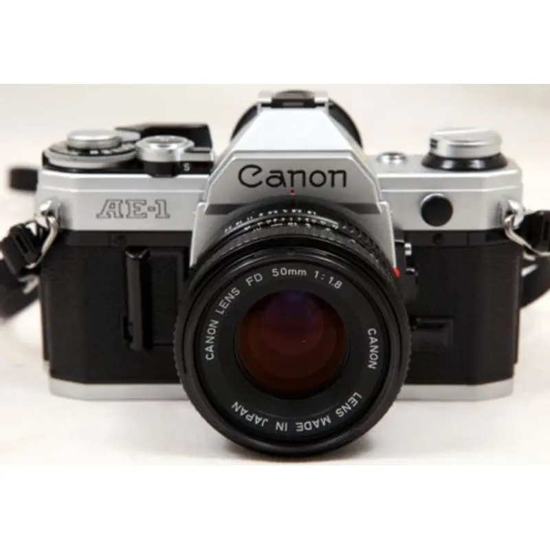 Canon AE-1 35mm Camera body with Canon 50mm Lens