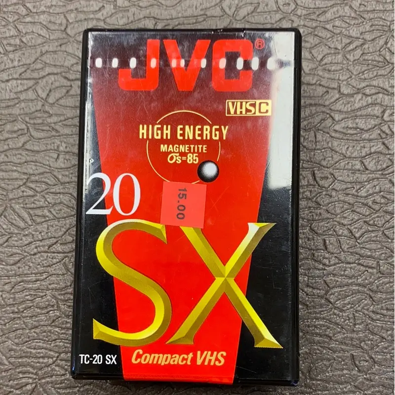 JVC High Energy VHS-C TC-20 SX