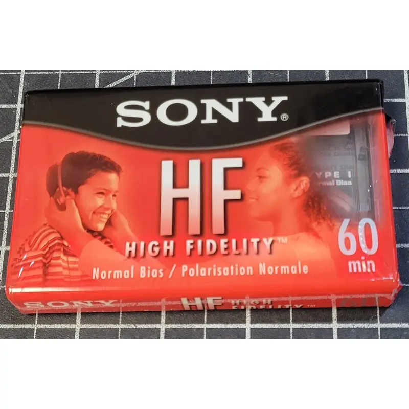 Sony HF High Fidelity Audio Cassette 60 Min