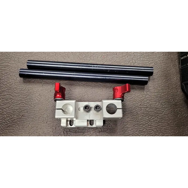 Bolex 15mm Rod Support Bracket with rods