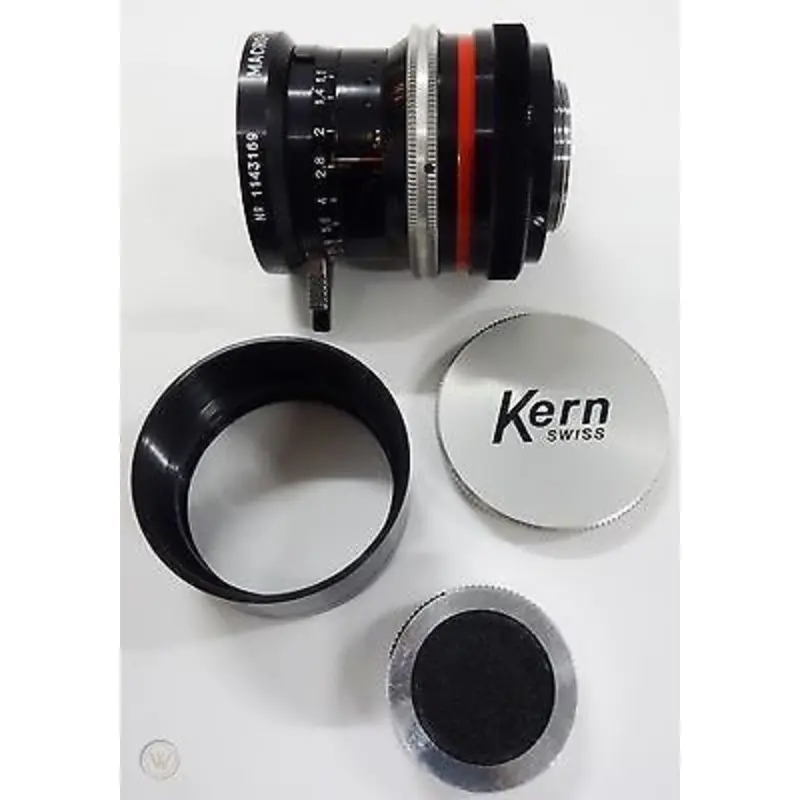 Switar 26mm T1.1 Multicoated Macro Preset C Mount lens ( Black Version)