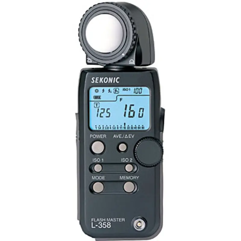 Sekonic L-358 Flash Master with Cine with Case S# JC12- 013719