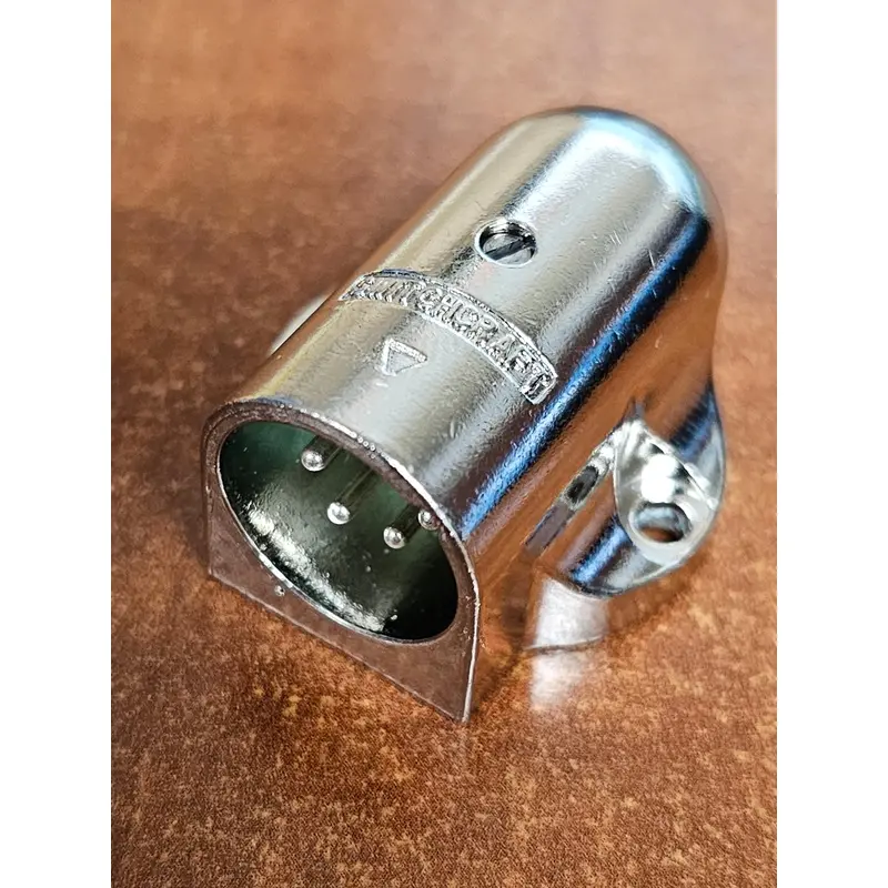 Switchcraft W4M 4-pin XLR Male Chasis Mount connector