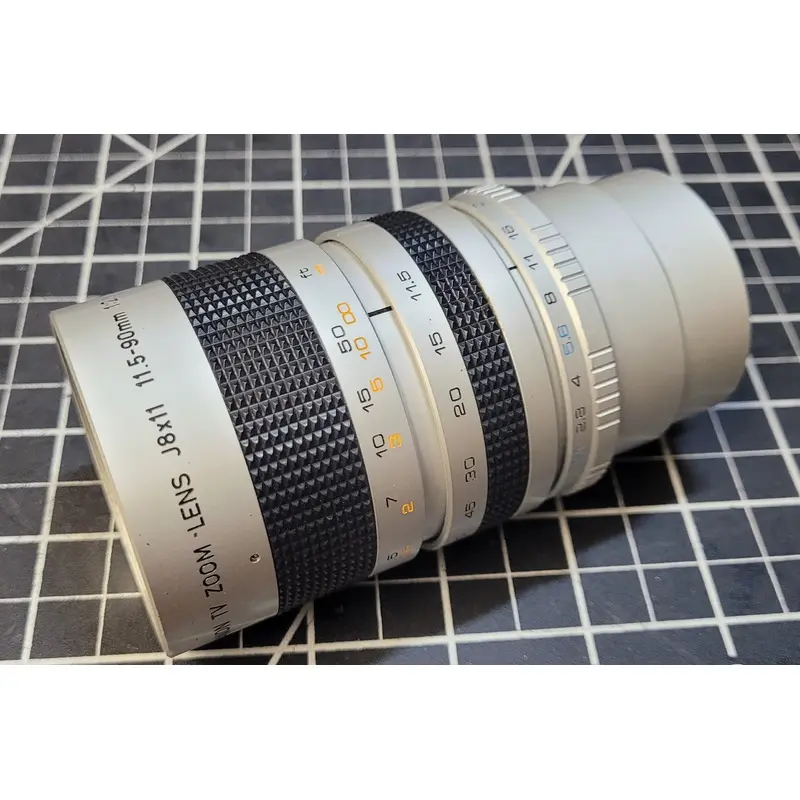 Canon 11.5-90mm T2.1 C Mount TV Zoom Lens J8x11