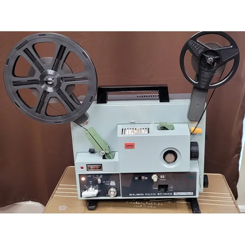 Elmo ST-1200 Magnetic / Optical Super 8mm Sound Projector