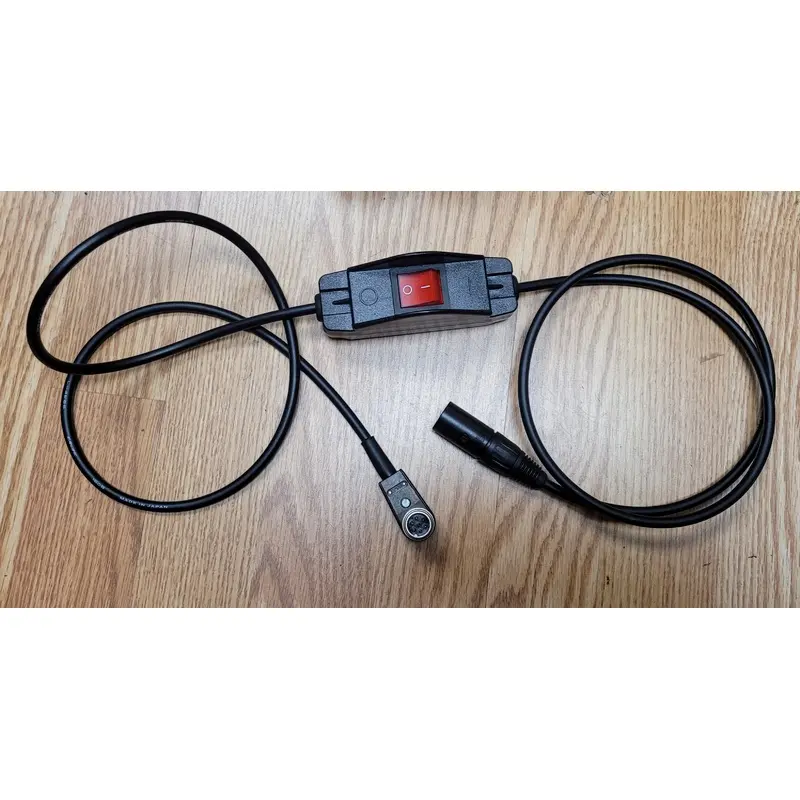 Bolex EBM On/Off Power cable Right Angle Style Connector
