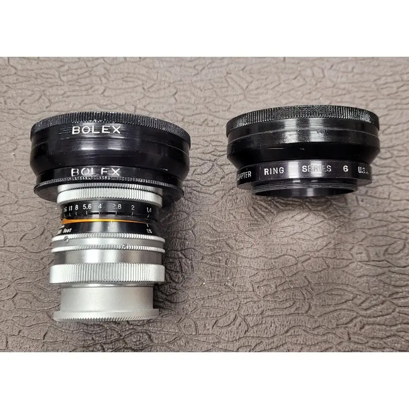 Bolex Preset 38F6 Adapter Ring And Lens Shade Retainer for Series 6 Drop in Filters