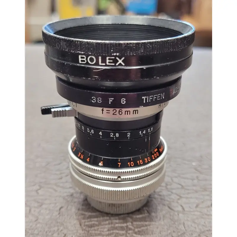 Bolex Tiffen 38F-6 Adapter Ring And Retainer for Series 6 Drop in Filters