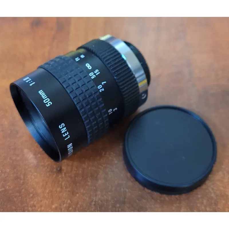 Cosmicar Television Lens 50mm T1.8 C-Mount